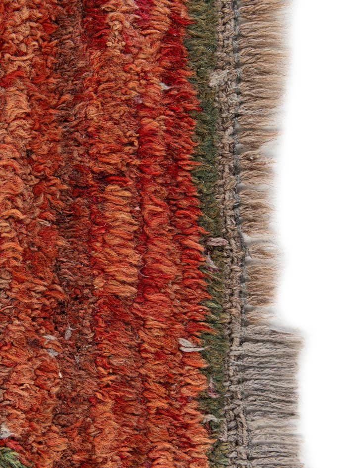 Detail image of  2' 8 x 3' 11  Hand Knotted Shiraz-Gabbeh Persian Wool Rug