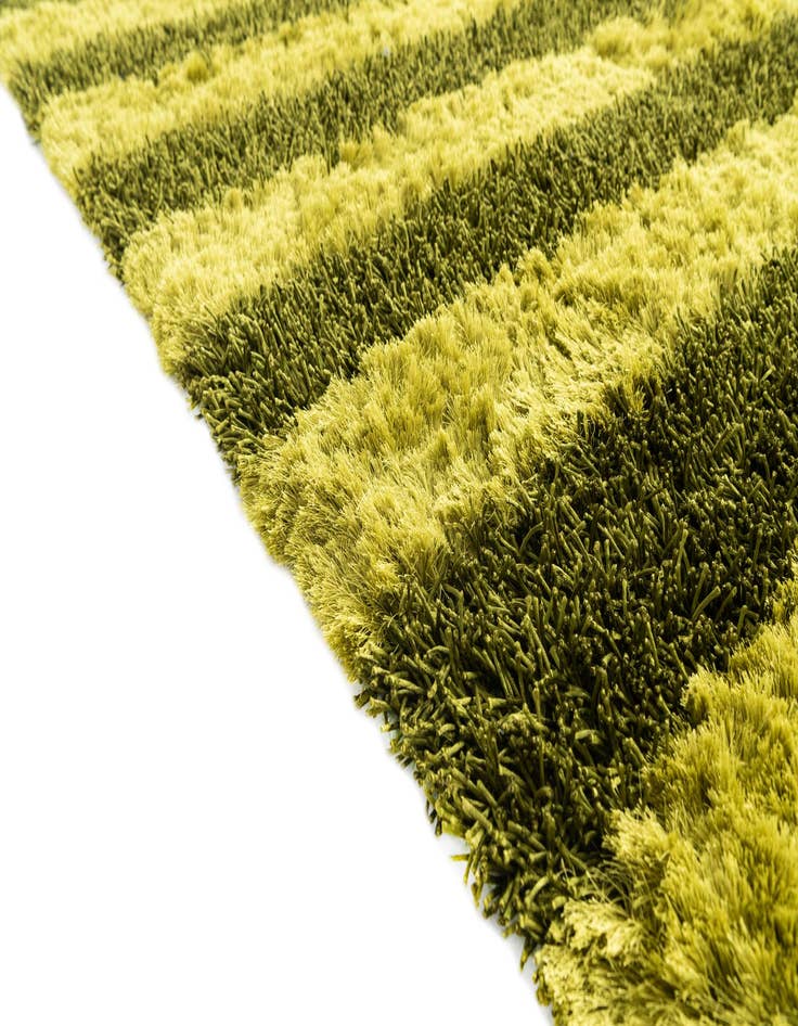 Detail image of 5' 4 x 6' 7 Hand Knotted Solid Shag Oriental Rug