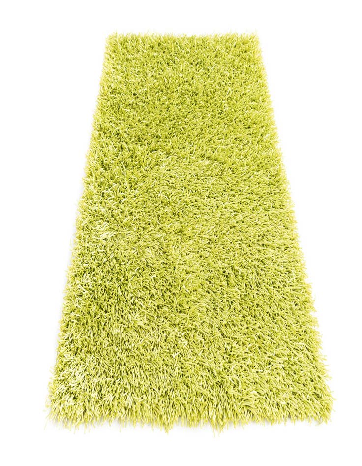 Detail image of  3' x 5' 4  Hand Knotted Solid Shag Oriental Rug