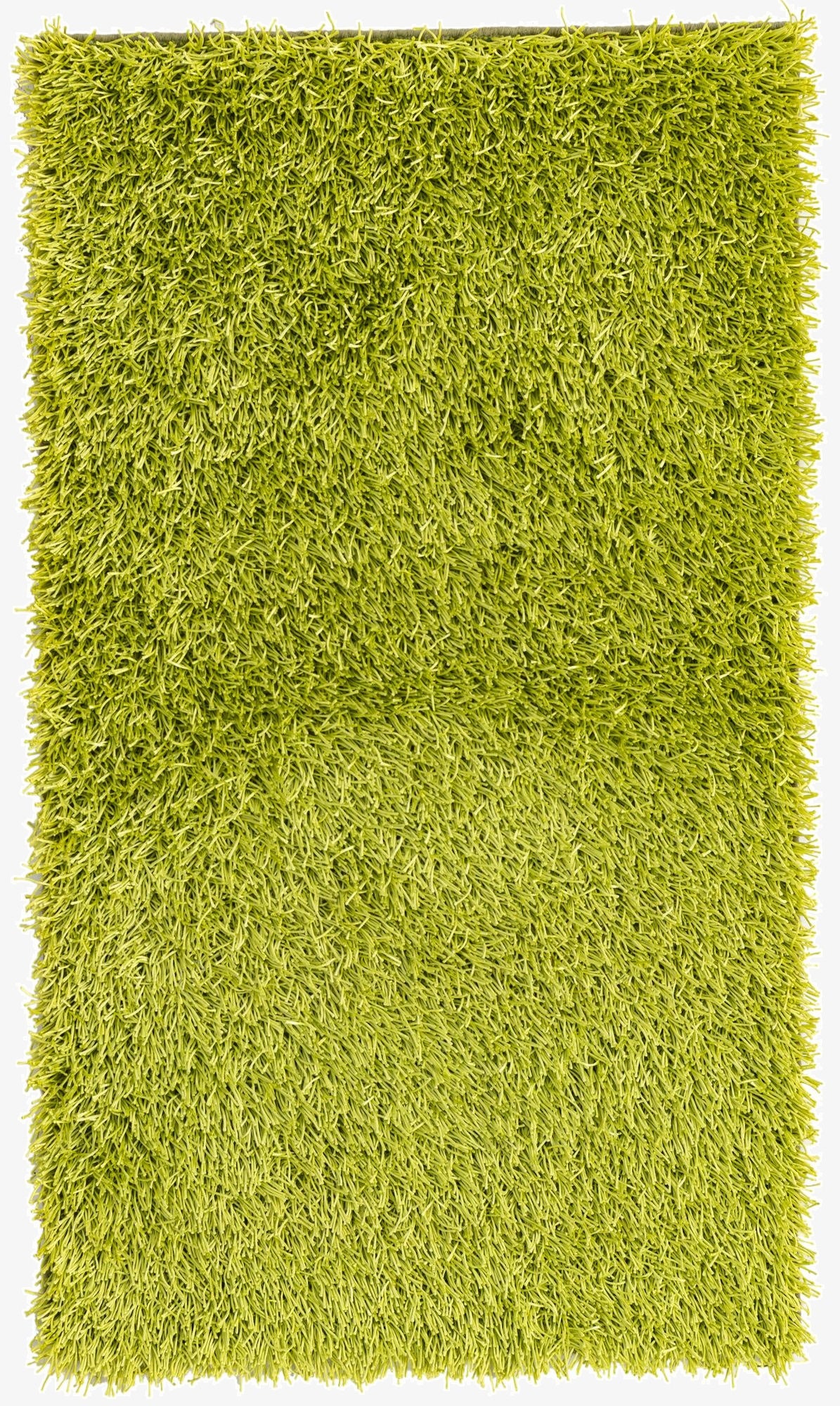  3' x 5' 4  Hand Knotted Solid Shag Oriental Rug