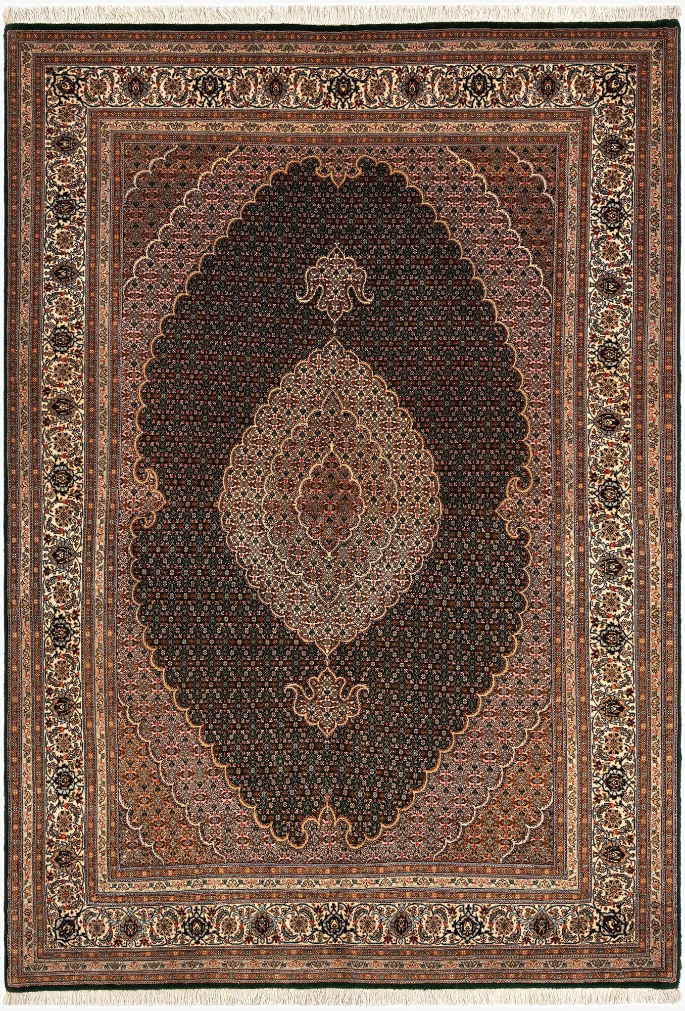  5' 6 x 7' 10 Tabriz Mahi Rug