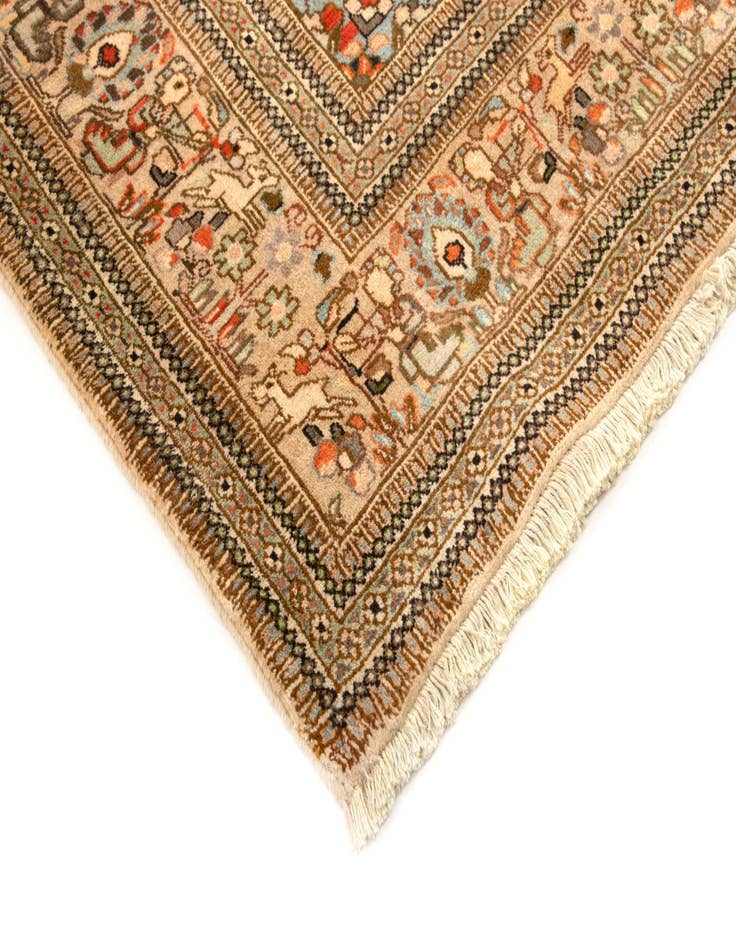 Detail image of  5' 11 x 8' 11  Hand Knotted Tabriz Persian Wool Rug