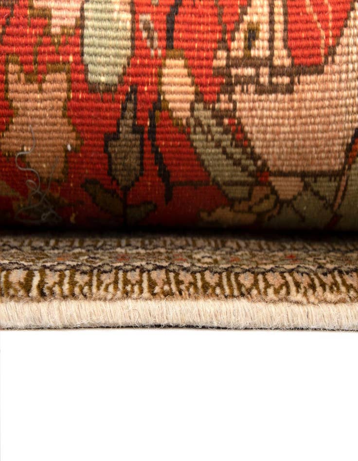 Detail image of  5' 11 x 8' 11  Hand Knotted Tabriz Persian Wool Rug