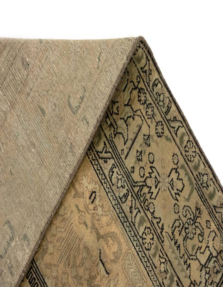 Detail image of  6' 4 x 9' 8  Hand Knotted Tabriz Persian Wool Rug