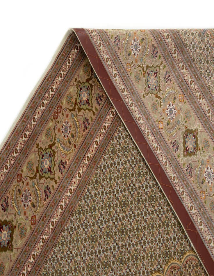 Detail image of  6' 7 x 10' Tabriz Rug