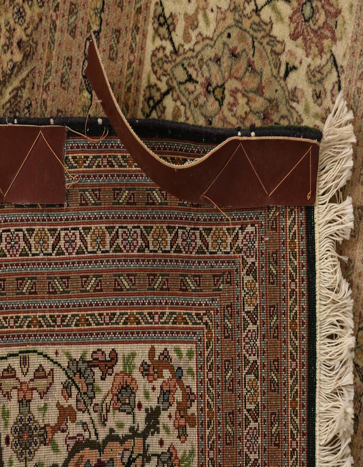 Detail image of  9' 10 x 11' 3  Hand Knotted Tabriz Persian Rug