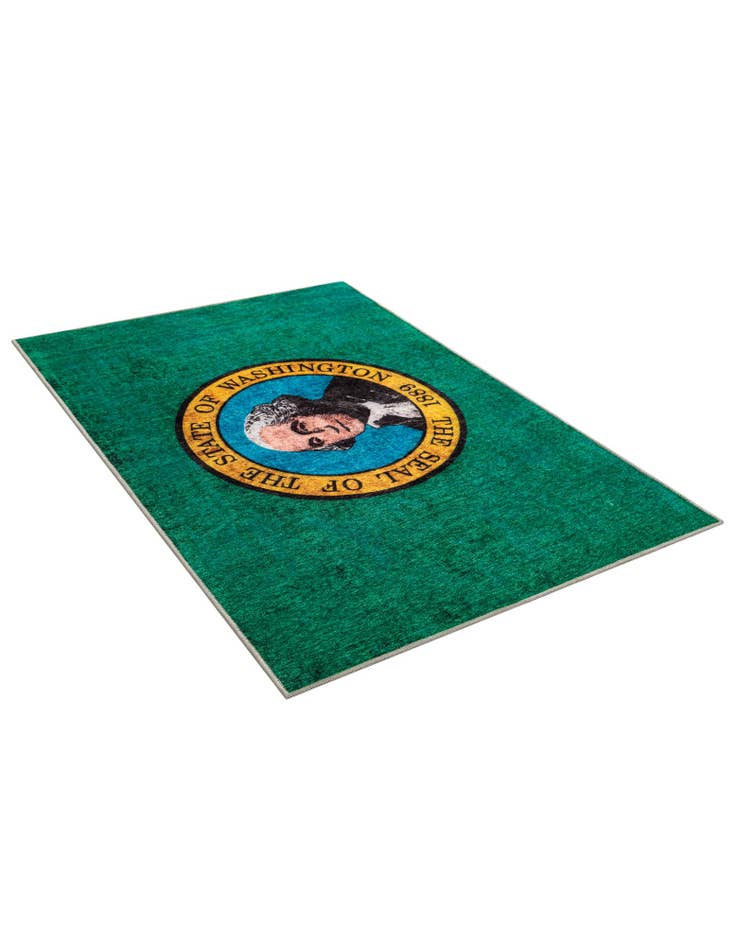 Detail image of  4' x 6' Washington The Flag Collection Rug