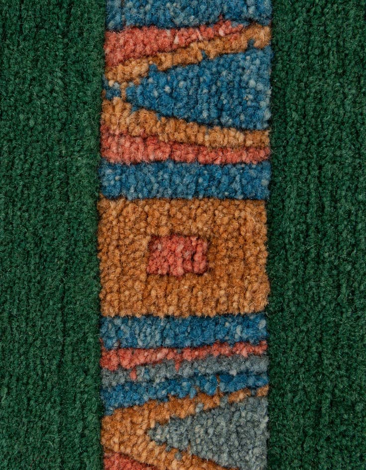 Detail image of  2' 7 x 4' 9  Hand Knotted Tibet Wool Rug