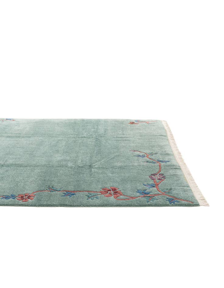 Detail image of  6' 8 x 9' 7  Hand Knotted Tibet Wool Rug