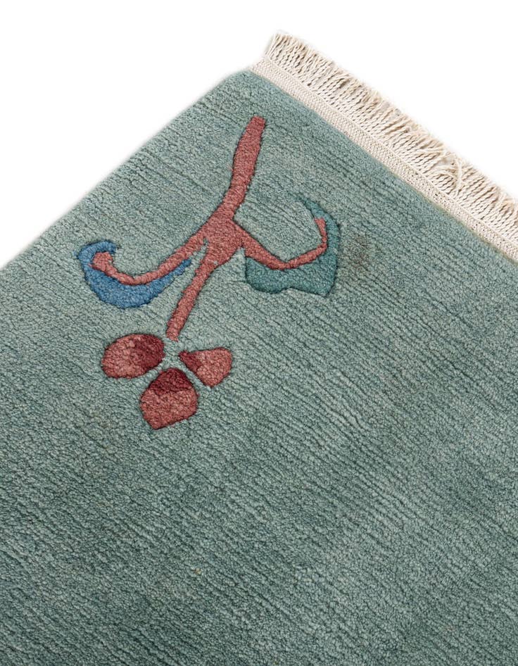 Detail image of  6' 8 x 9' 7  Hand Knotted Tibet Wool Rug