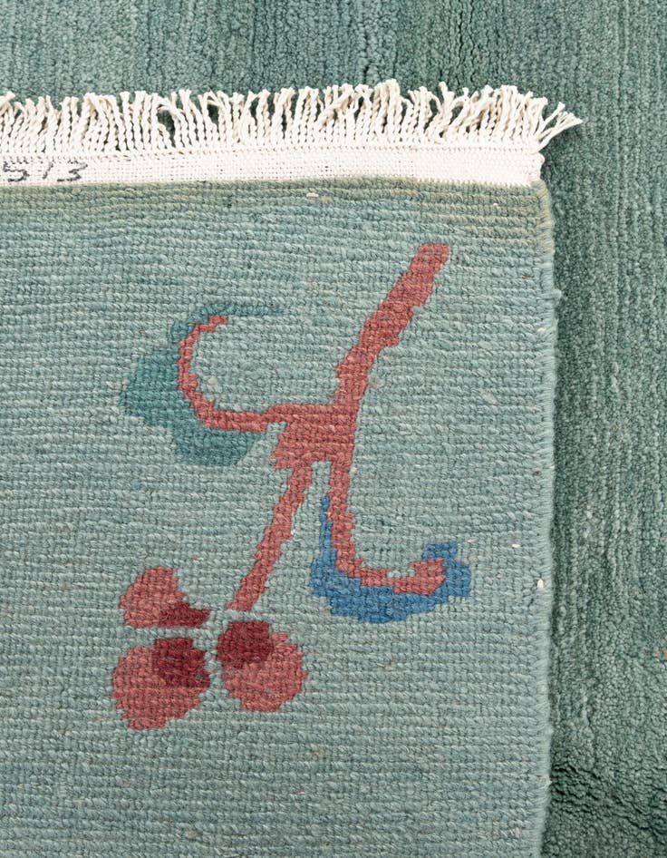Detail image of  6' 8 x 9' 7  Hand Knotted Tibet Wool Rug