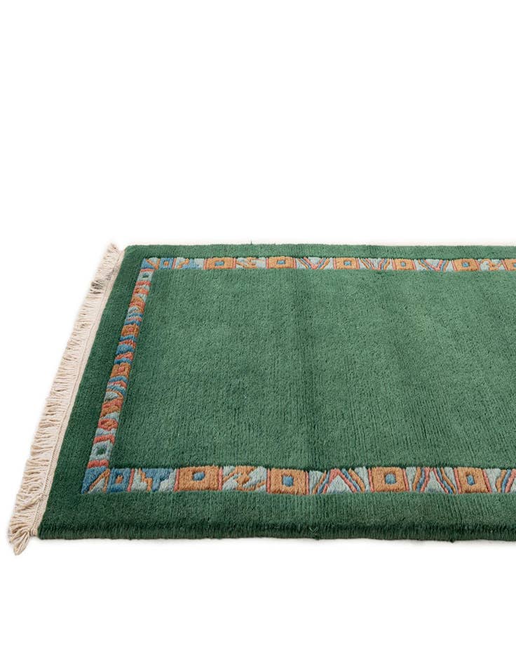 Detail image of  2' 8 x 4' 10  Hand Knotted Tibet Wool Rug