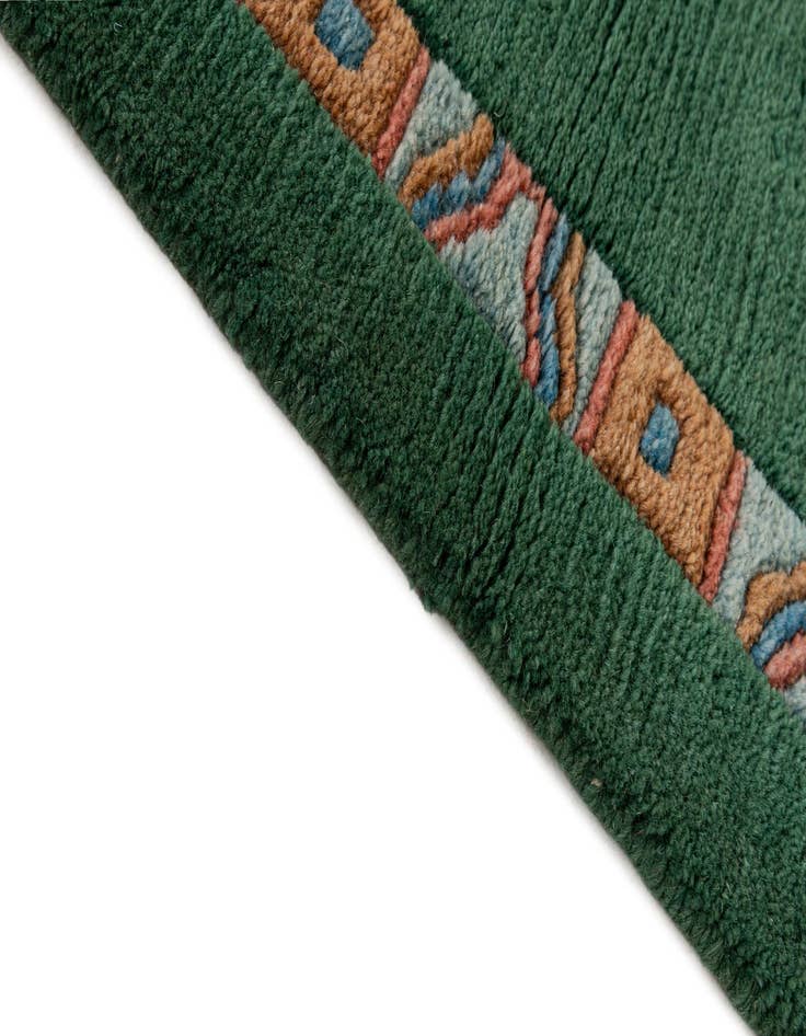 Detail image of  2' 8 x 4' 10  Hand Knotted Tibet Wool Rug