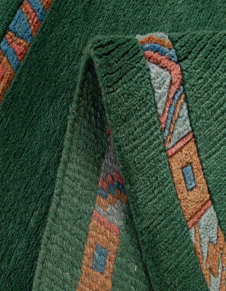 Detail image of  2' 8 x 4' 10  Hand Knotted Tibet Wool Rug