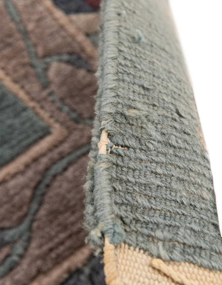 Detail image of  8' 3 x 11' 9  Hand Knotted Tibet Wool Rug