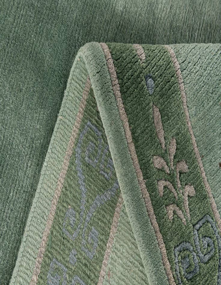 Detail image of  5' 7 x 8' 1  Hand Knotted Tibet Wool Rug