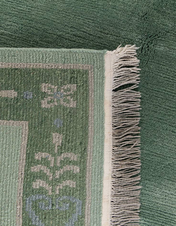 Detail image of  5' 7 x 8' 1  Hand Knotted Tibet Wool Rug
