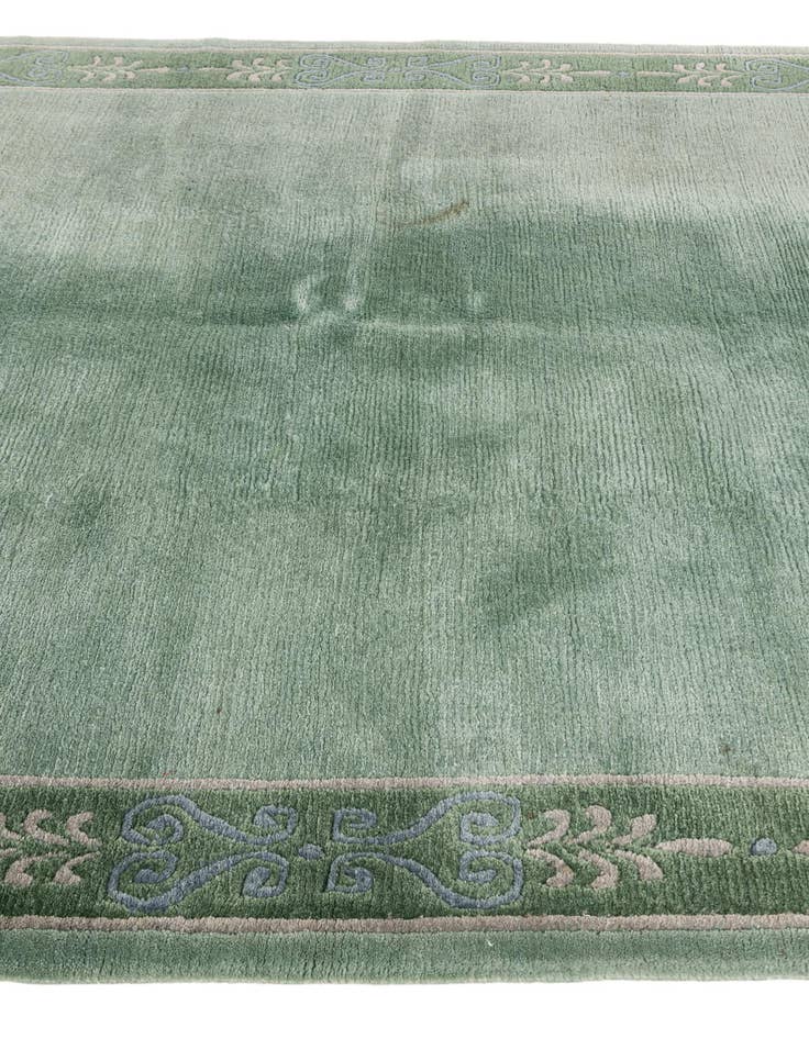 Detail image of  5' 7 x 8' 1  Hand Knotted Tibet Wool Rug