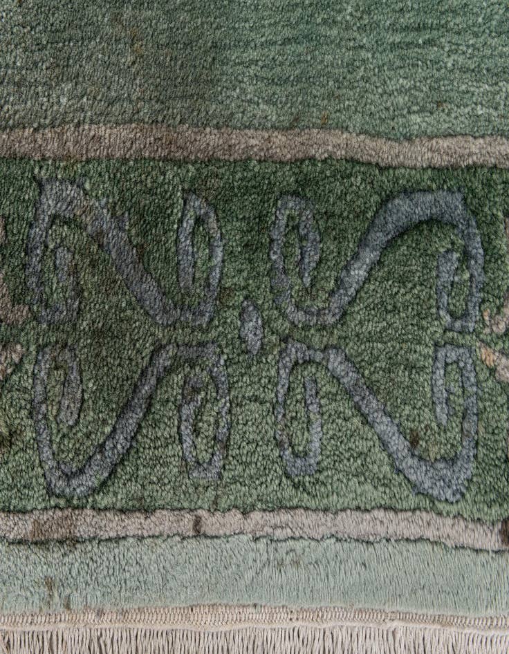 Detail image of  5' 7 x 8' 1  Hand Knotted Tibet Wool Rug