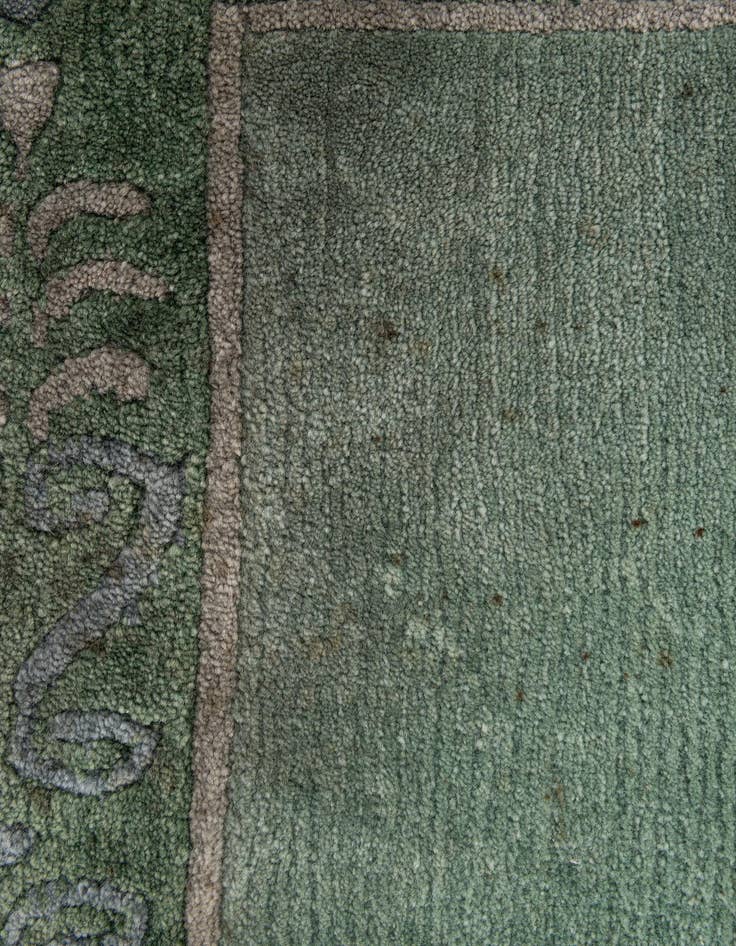 Detail image of  5' 7 x 8' 1  Hand Knotted Tibet Wool Rug