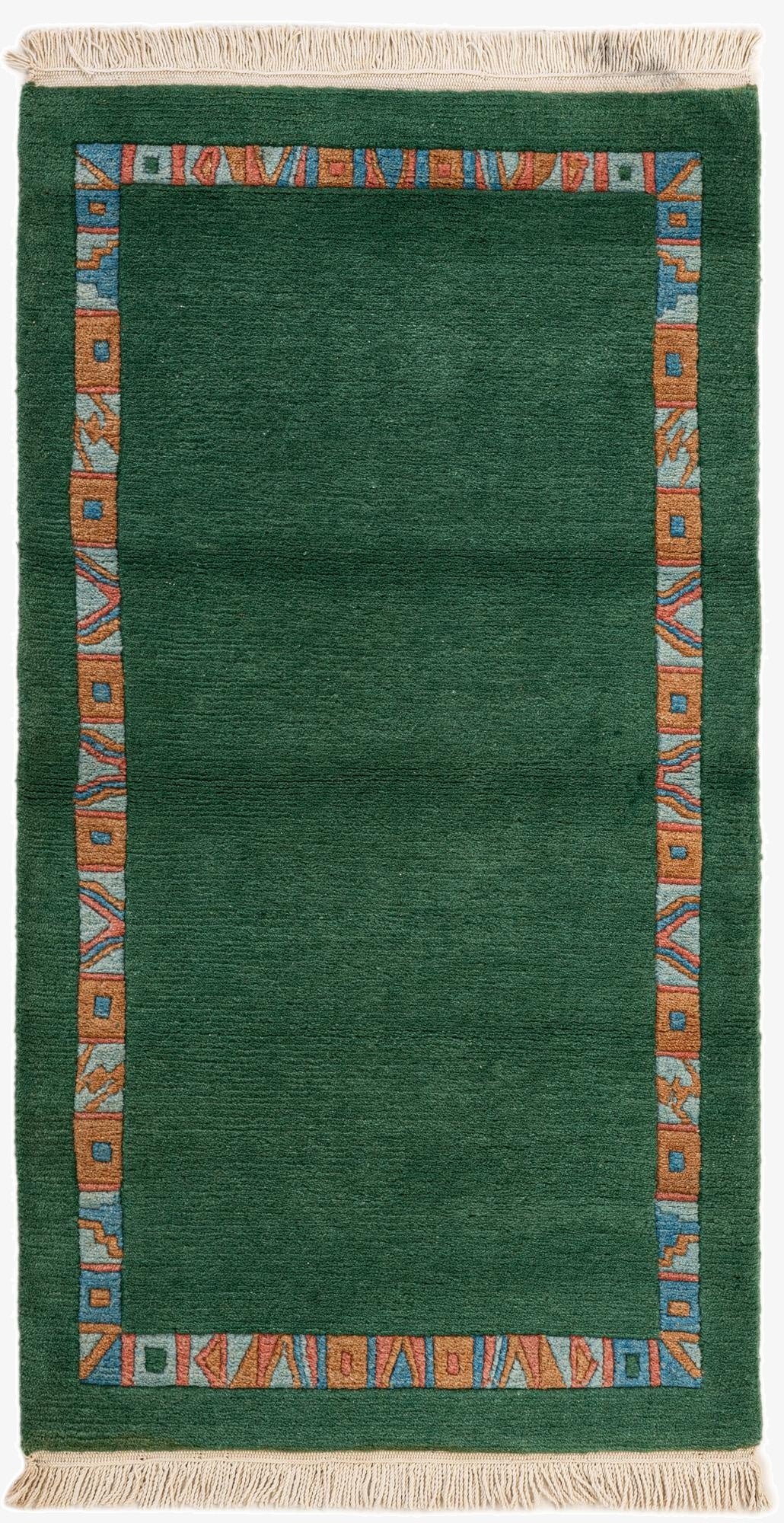  2' 8 x 4' 10  Hand Knotted Tibet Wool Rug