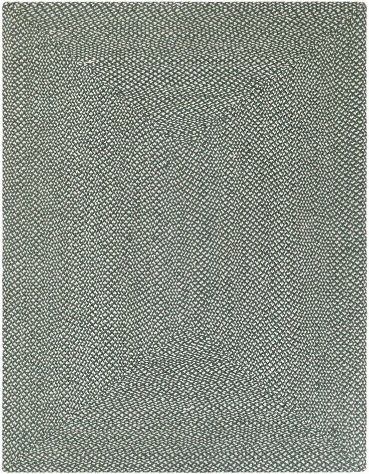 Detail image of  5' 1 x 8'  Hand Tweed Braided Jute Rug