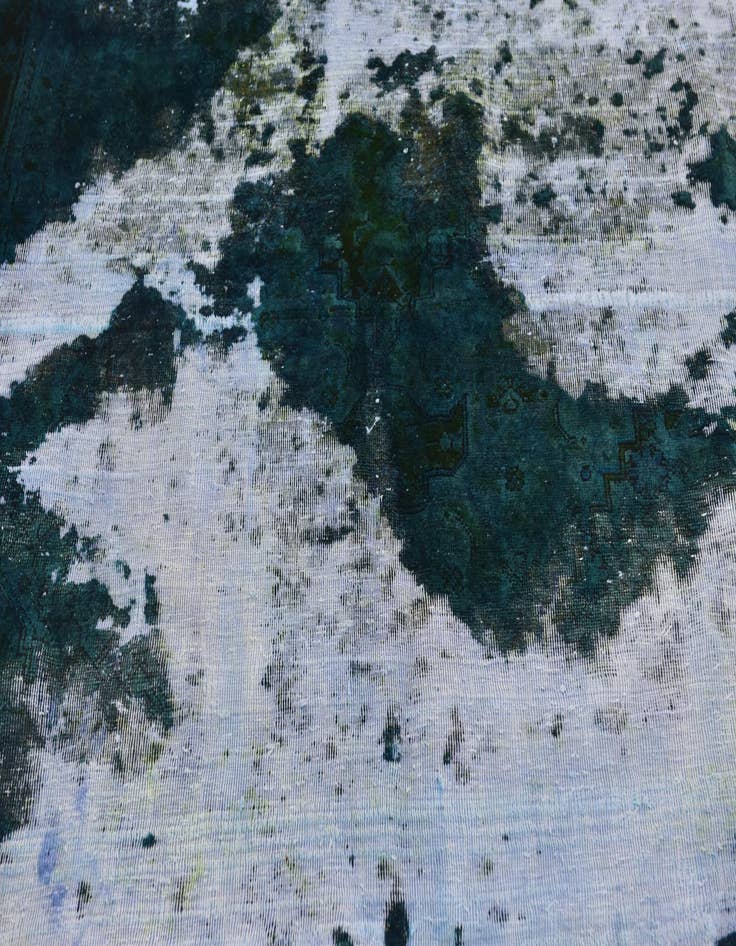 Detail image of  5' 8 x 7' 10  Hand Knotted Ultra Vintage Persian Wool Rug