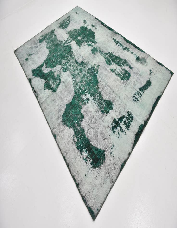 Detail image of  6' 6 x 9' 5  Hand Knotted Ultra Vintage Persian Wool Rug