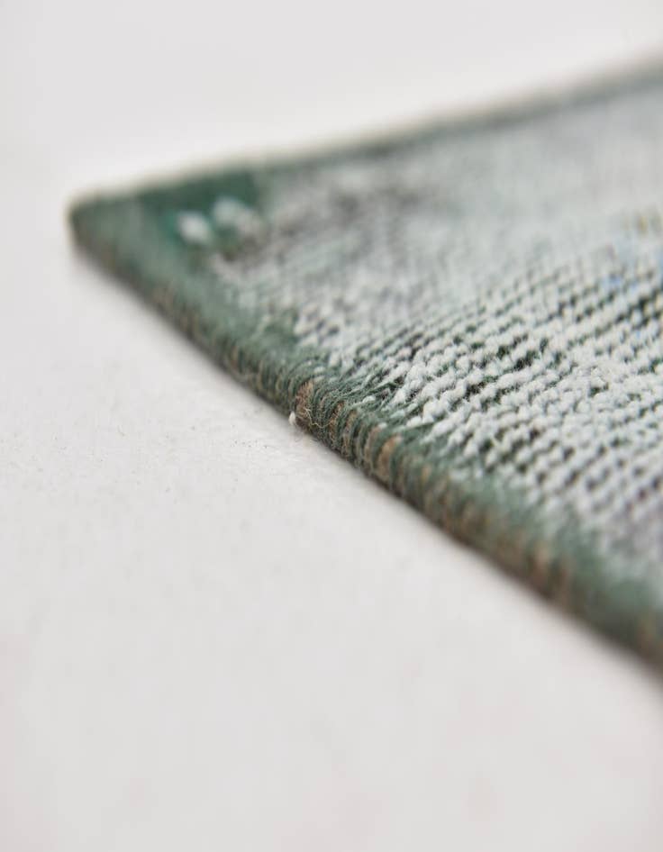 Detail image of  6' 6 x 9' 5  Hand Knotted Ultra Vintage Persian Wool Rug