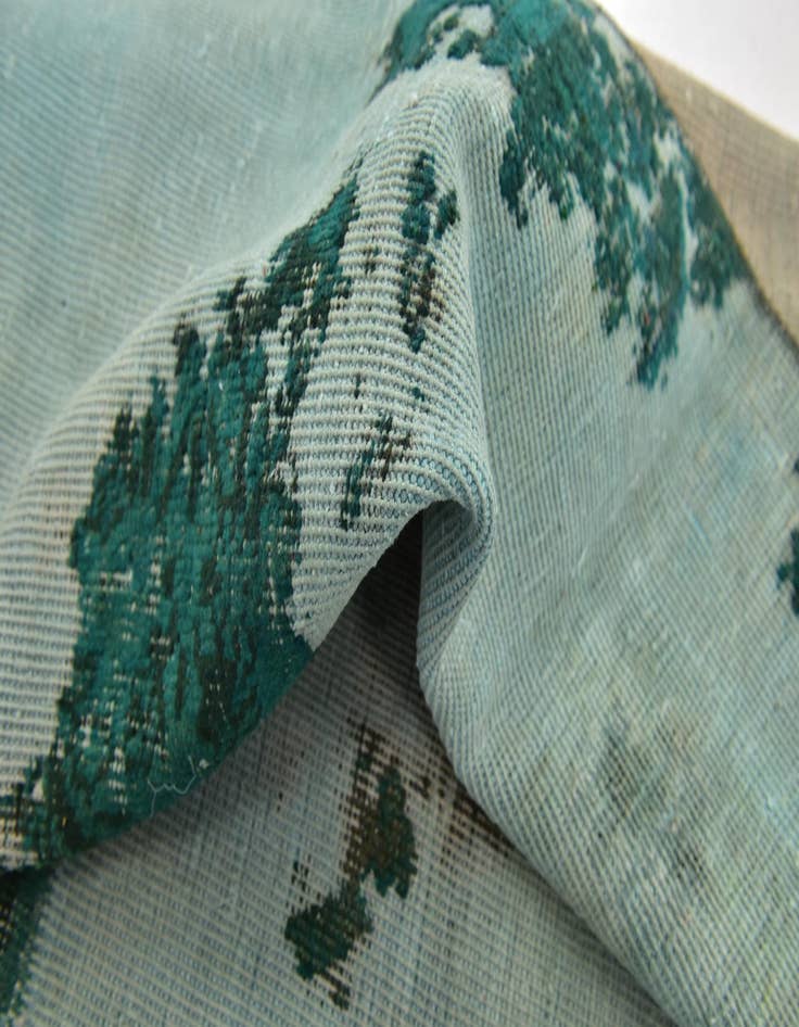 Detail image of  7' x 8' 4  Hand Knotted Ultra Vintage Persian Wool Rug