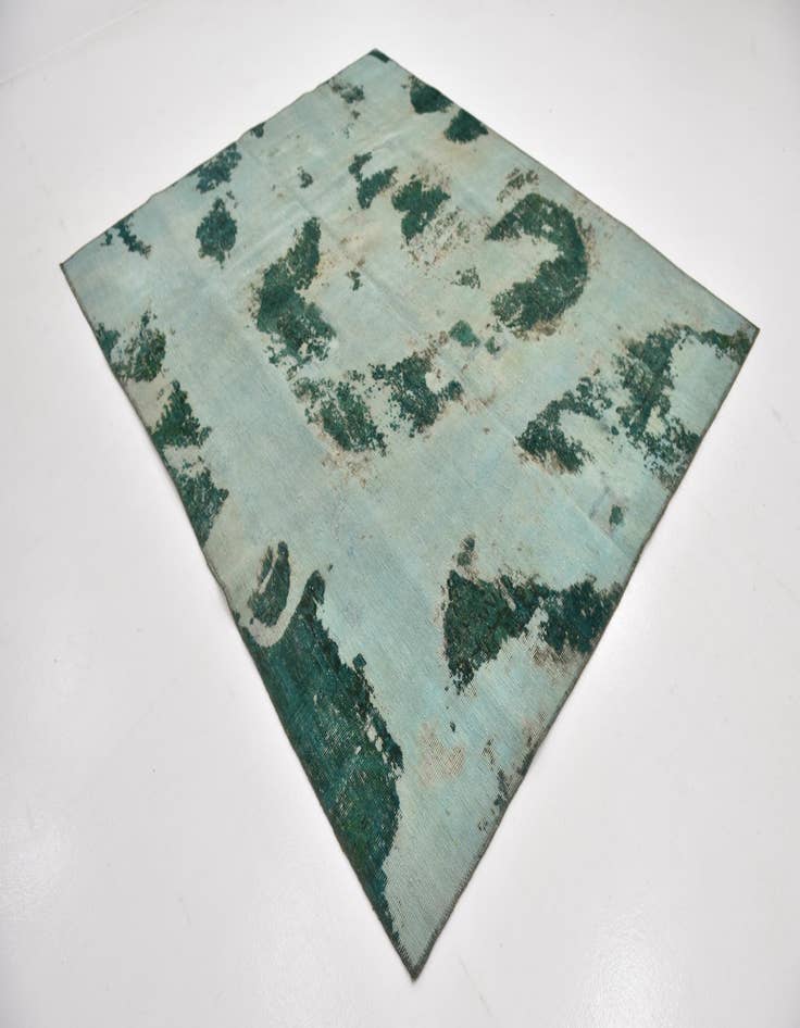 Detail image of  7' x 8' 4  Hand Knotted Ultra Vintage Persian Wool Rug