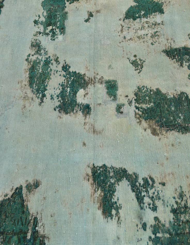 Detail image of  7' x 8' 4  Hand Knotted Ultra Vintage Persian Wool Rug