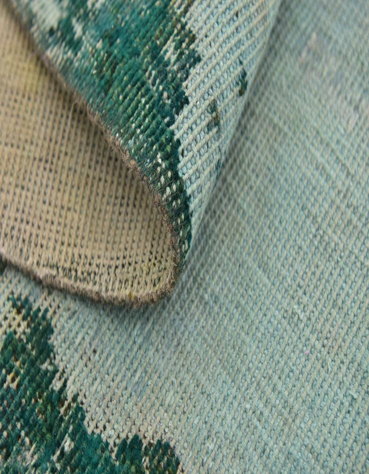 Detail image of  7' x 8' 4  Hand Knotted Ultra Vintage Persian Wool Rug