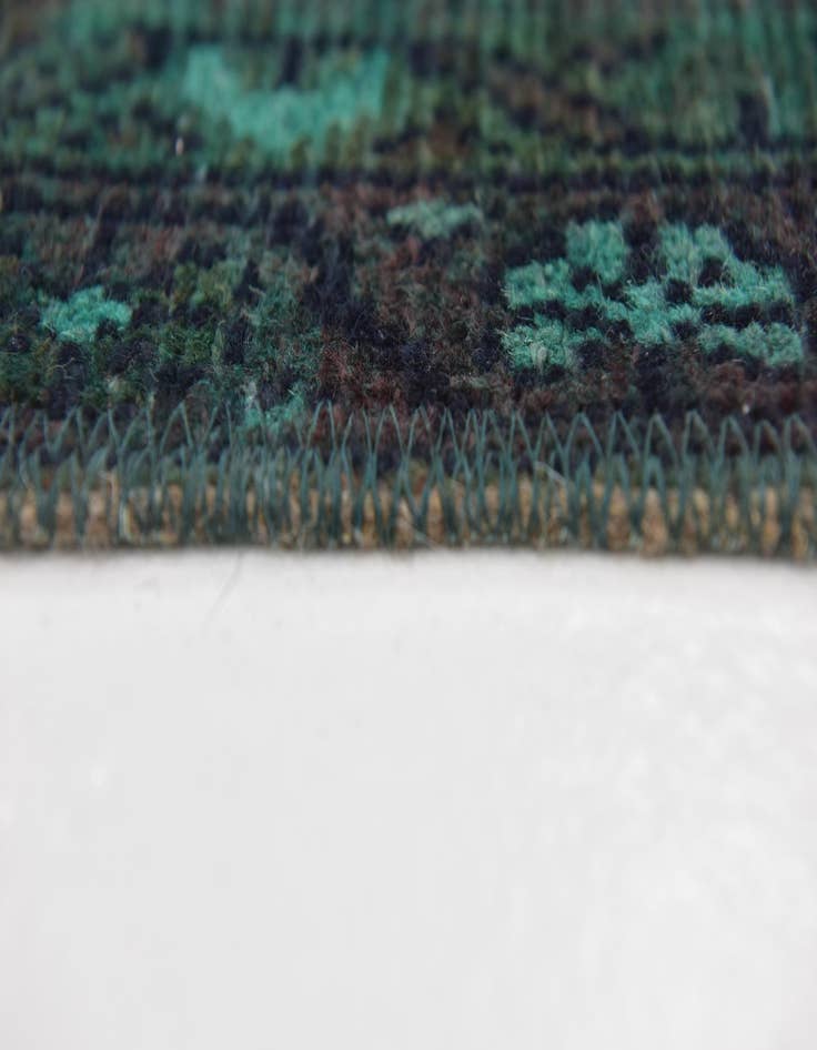 Detail image of  4' x 5' 4  Hand Knotted Ultra Vintage Persian Wool Rug