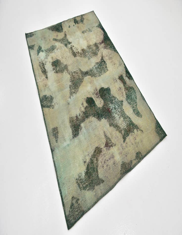 Detail image of  4' x 5' 7  Hand Knotted Ultra Vintage Persian Wool Rug