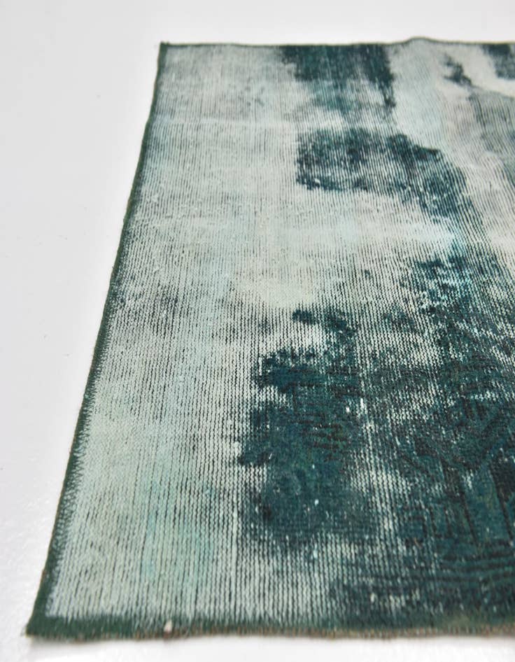 Detail image of  3' 3 x 6' 5  Hand Knotted Ultra Vintage Persian Wool Rug