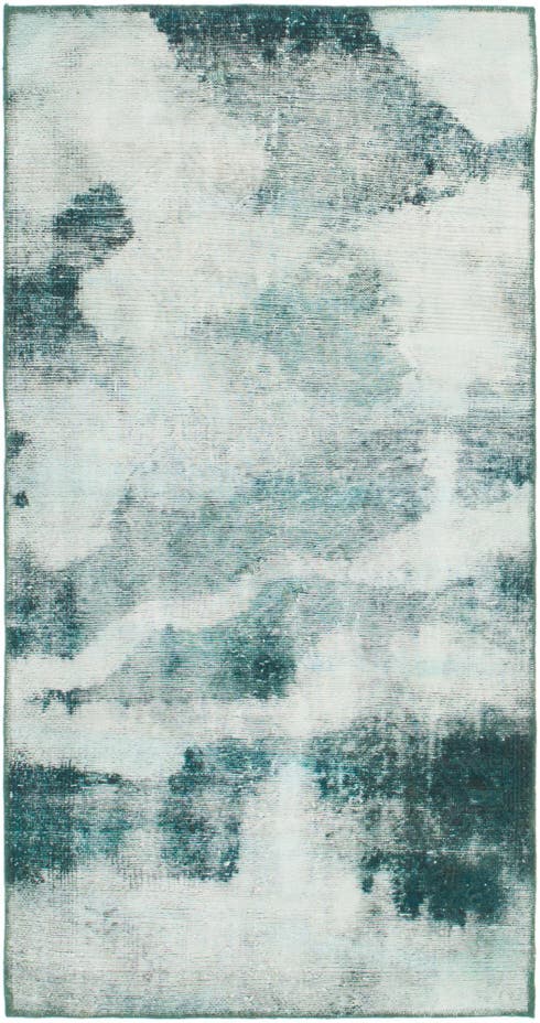 3' 3 x 6' 5 Hand Knotted Ultra Vintage Persian W...