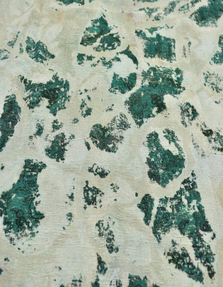 Detail image of 9' x 10' 10 Hand Knotted Ultra Vintage Persian Wool Rug