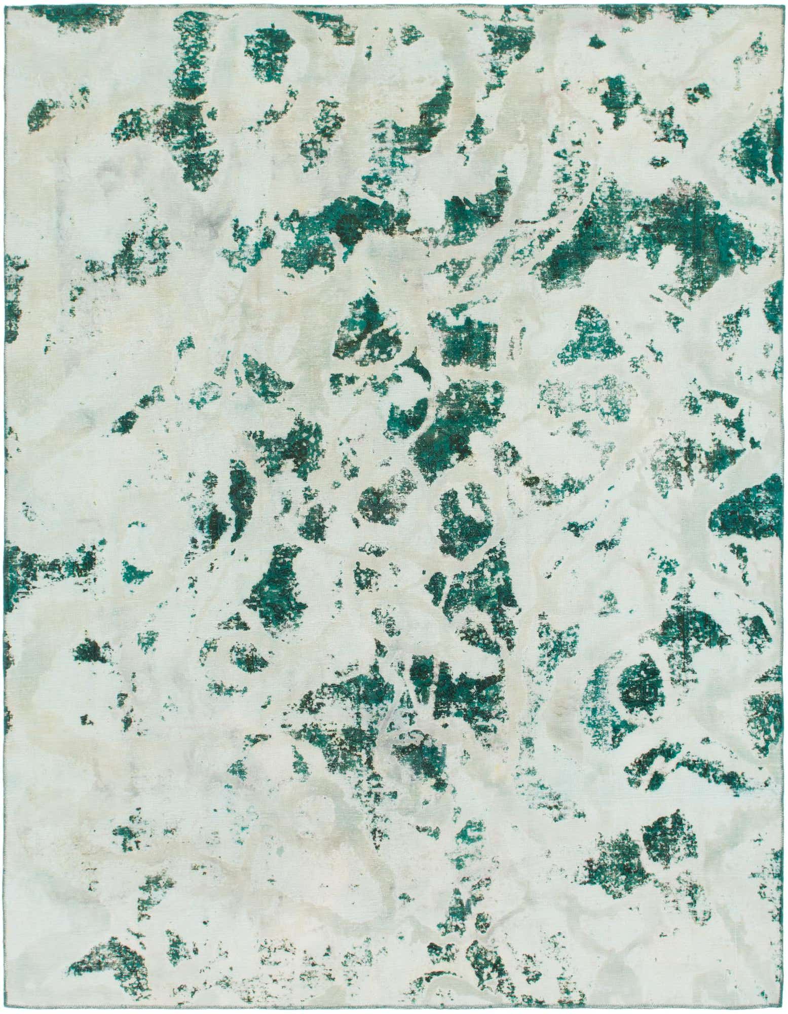 Primary image  9' x 10' 10  Hand Knotted Ultra Vintage Persian Wool Rug