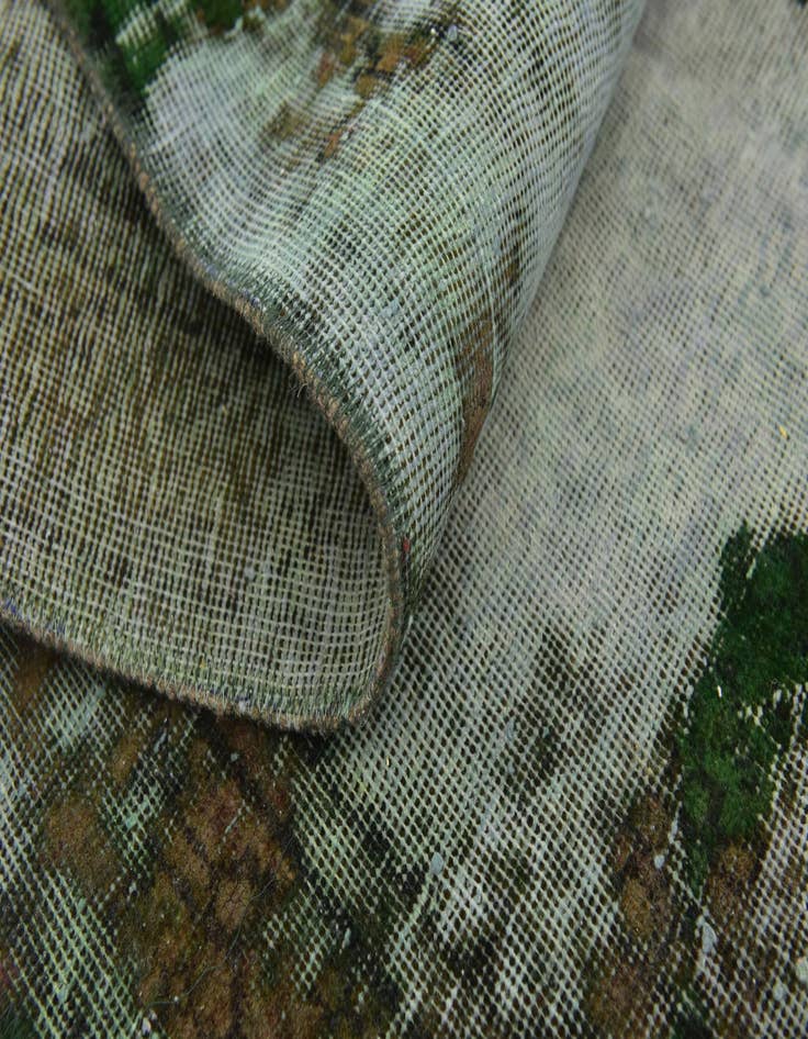 Detail image of  4' 4 x 6' 5  Hand Knotted Ultra Vintage Persian Wool Rug