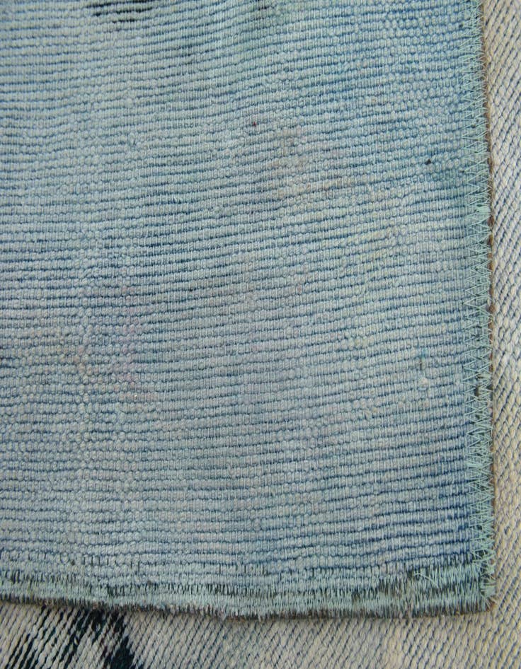 Detail image of  6' x 7' 9  Hand Knotted Ultra Vintage Persian Wool Rug