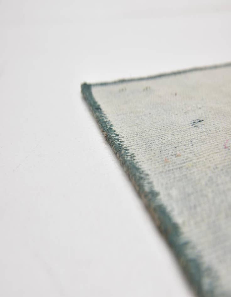 Detail image of  6' x 7' 9  Hand Knotted Ultra Vintage Persian Wool Rug