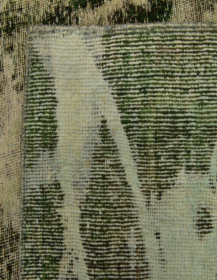 Detail image of  6' 7 x 9' 5  Hand Knotted Ultra Vintage Persian Wool Rug