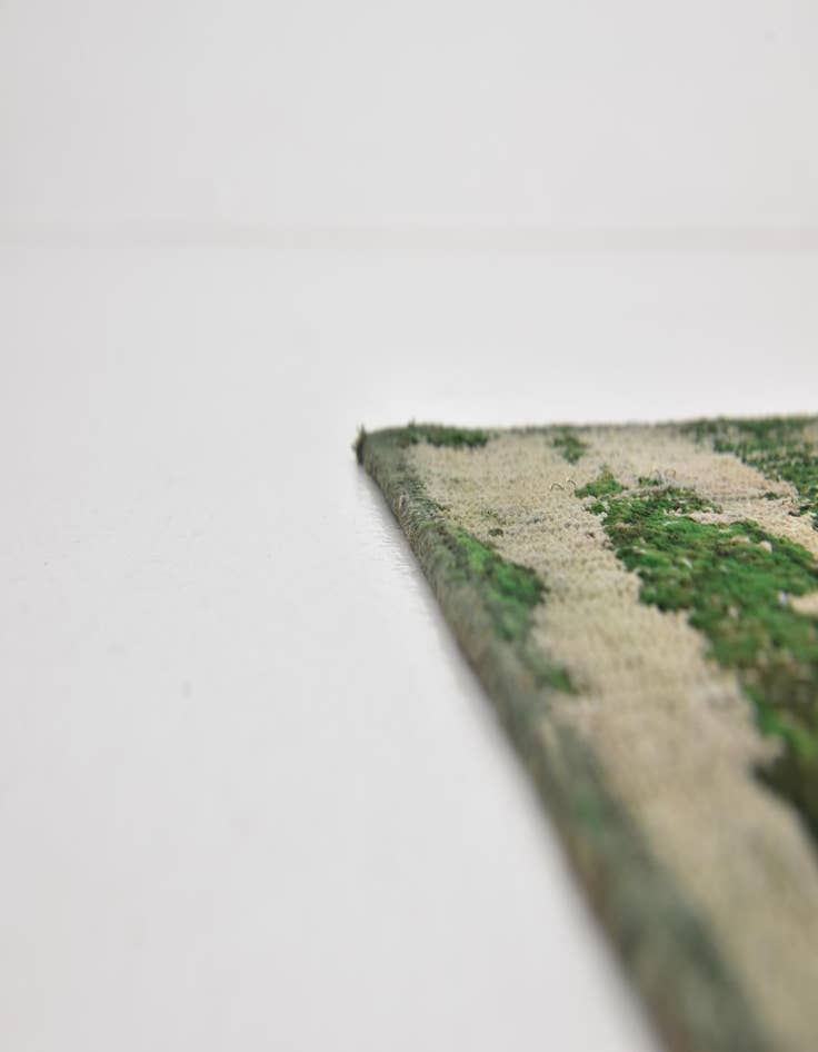 Detail image of  6' 7 x 9' 5  Hand Knotted Ultra Vintage Persian Wool Rug