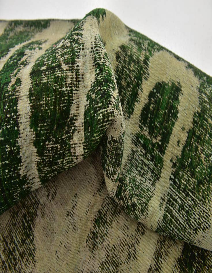 Detail image of  6' 7 x 9' 5  Hand Knotted Ultra Vintage Persian Wool Rug