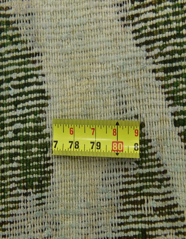 Detail image of  6' 7 x 9' 5  Hand Knotted Ultra Vintage Persian Wool Rug