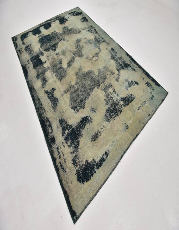 Detail image of  6' 5 x 9' 6  Hand Knotted Ultra Vintage Persian Wool Rug