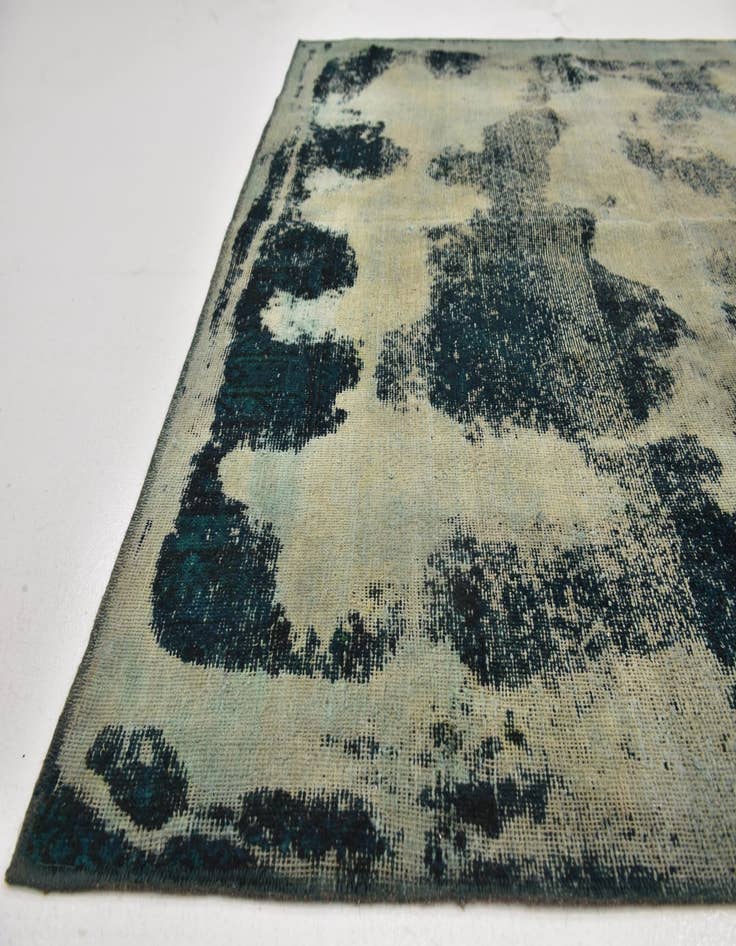 Detail image of  6' 5 x 9' 6  Hand Knotted Ultra Vintage Persian Wool Rug