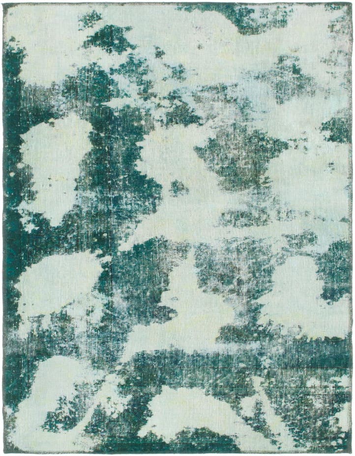  3' 8 x 6' 5  Hand Knotted Ultra Vintage Persian W...