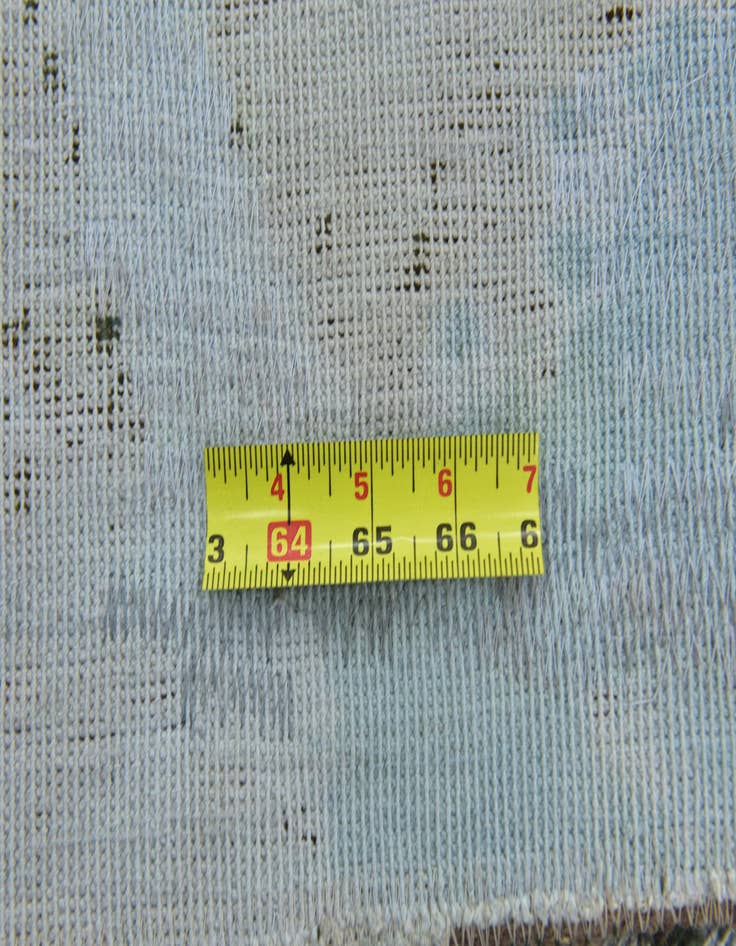 Detail image of  4' 10 x 5' 9  Hand Knotted Ultra Vintage Persian Wool Rug